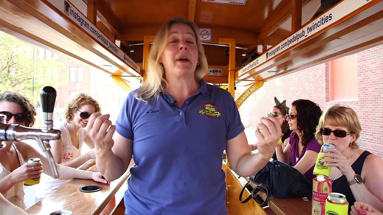 Around Town TV PedalPub Twin Cities feature