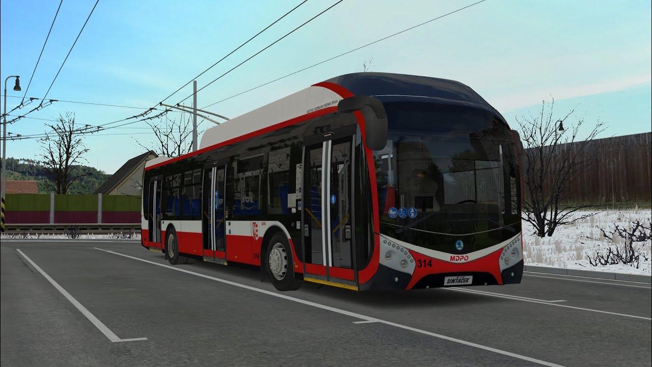 SIMT | Na nové Hlavní nádraží s novým trolejbusem Škoda 32Tr