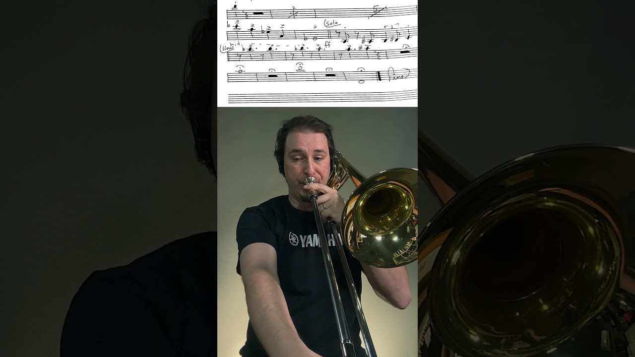 Greatest measure in jazz bass trombone history! Channel One Suite - Buddy Rich