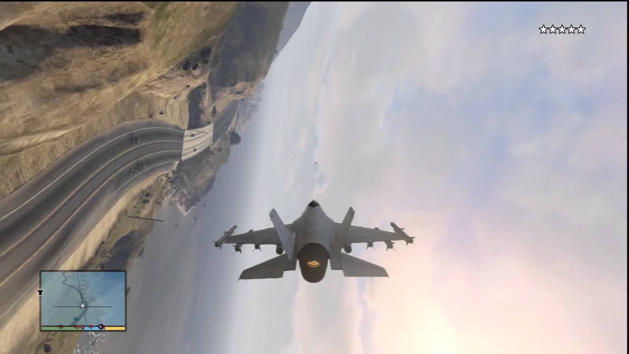 GTA V - FIGHTER JET RAMPAGE