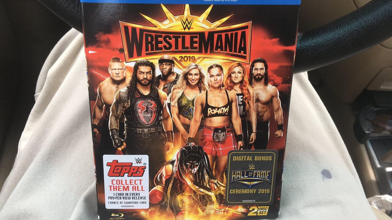 WWE Wrestlemania 35 Blu-Ray Review