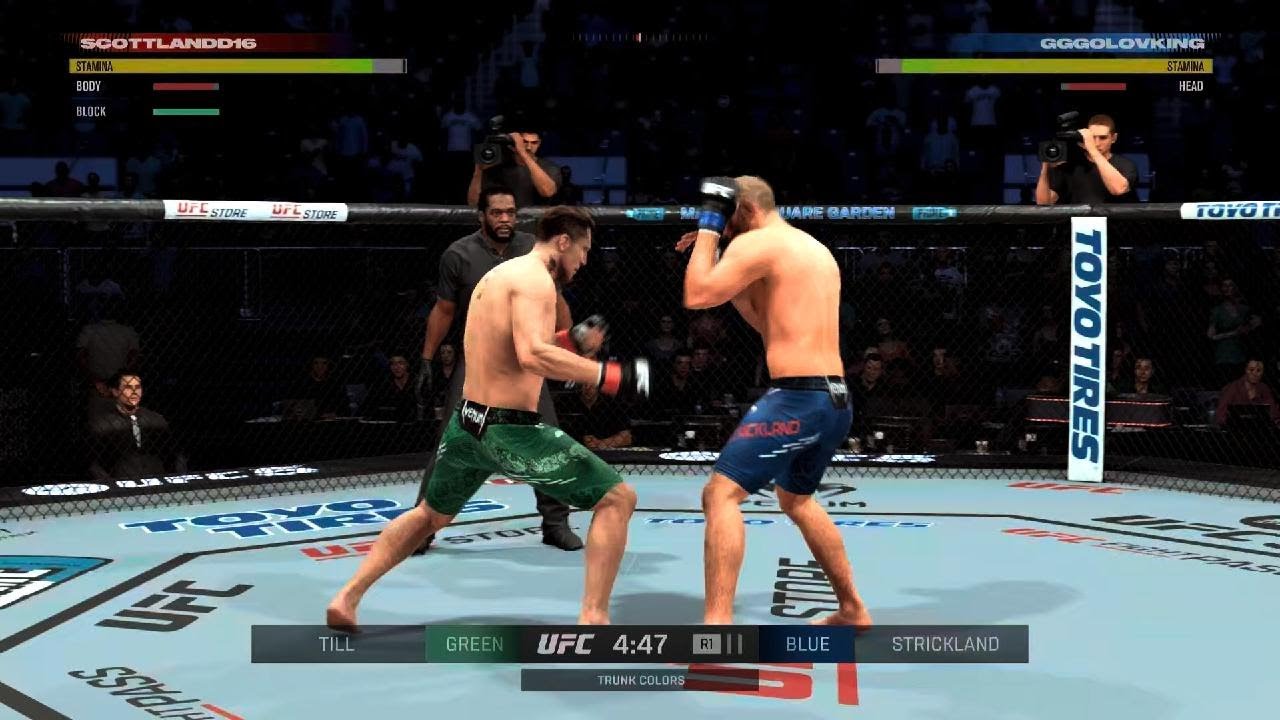EA SPORTS UFC 5 Jiri ridiculous head movement KO
