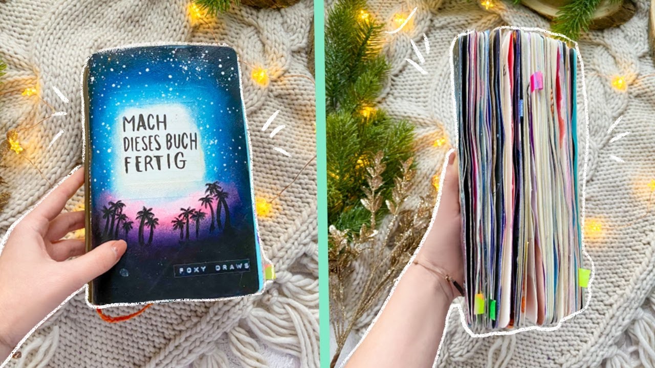 Wreck this Journal 🎅 + meine neuen Produkte || Foxy Draws