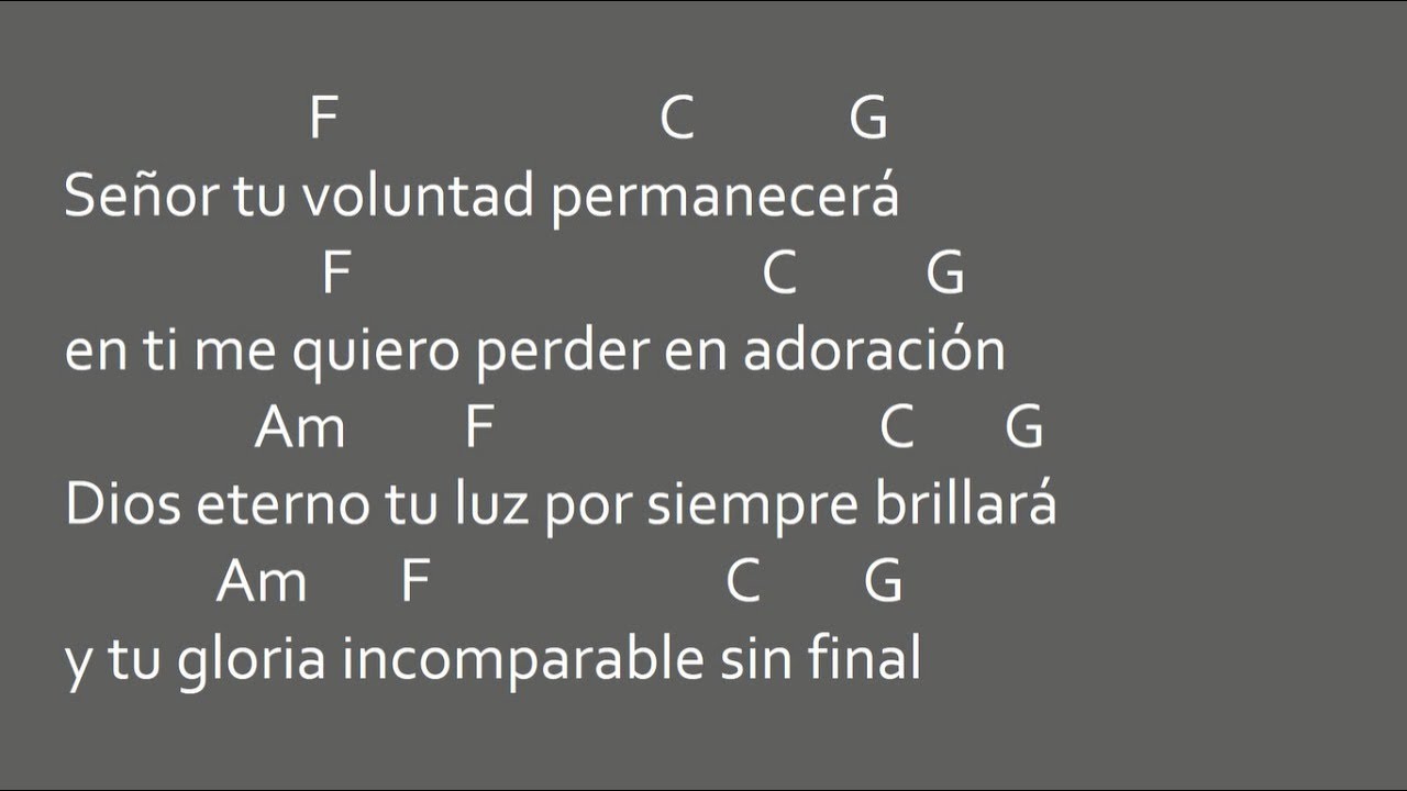 Desde mi interior - Letra y acordes