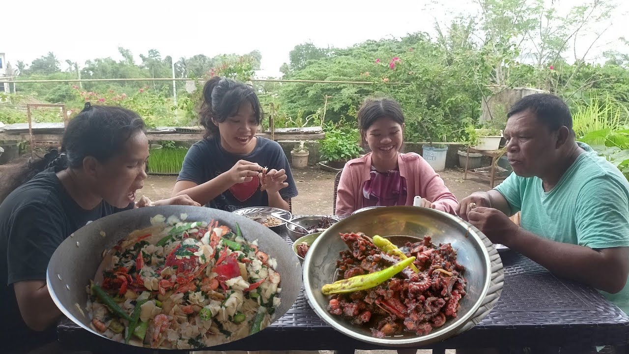 ADOBONG POGITA AT GINATAANG LABONG