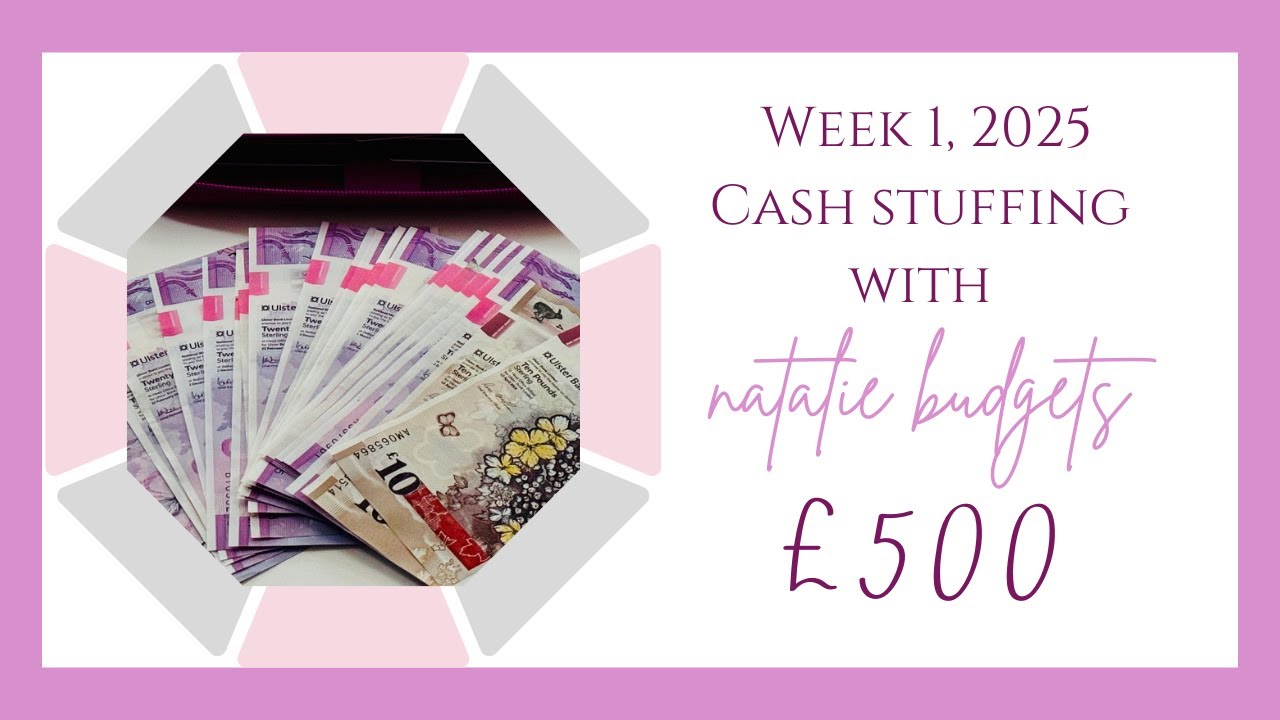 Stuffing £500 Cash And Setting Up A New Binder - Week 1 Of 2025