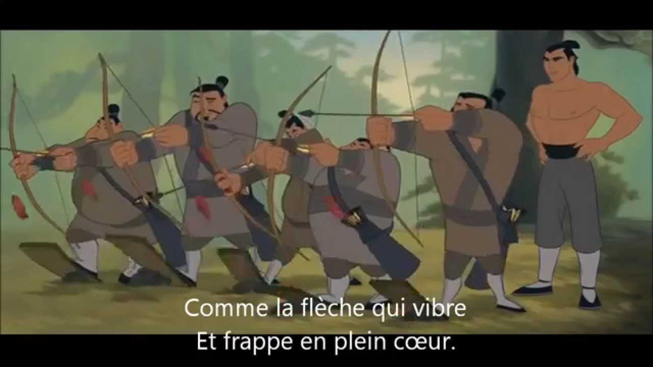 Mulan - Comme un homme Lyrics