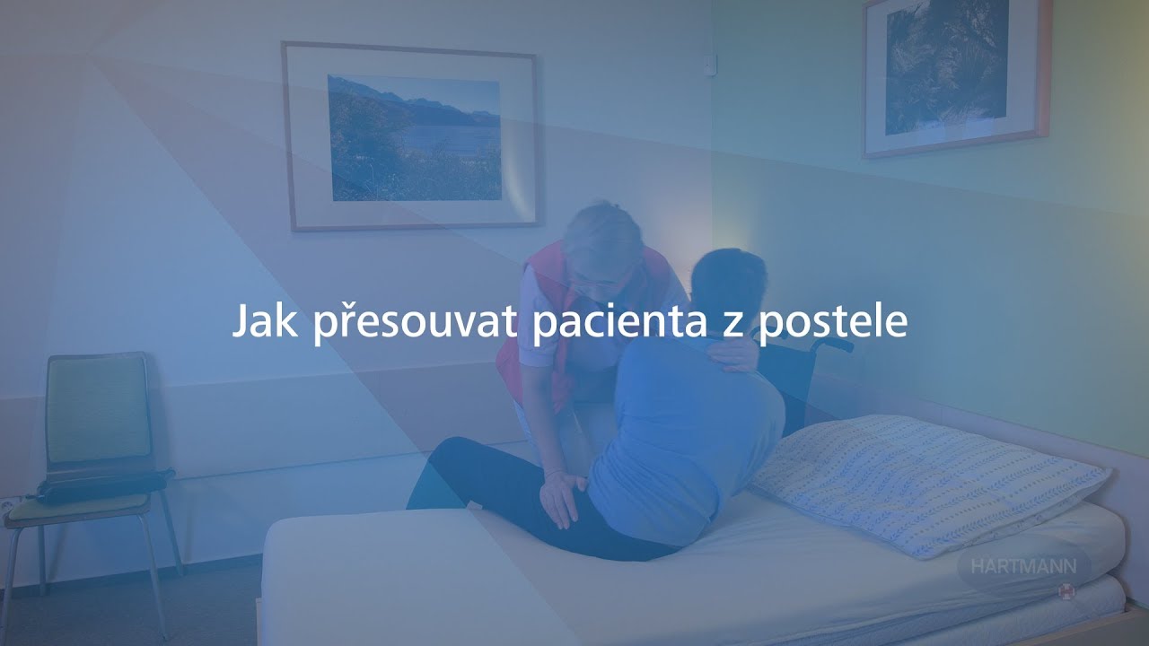 Péče o ležícího pacienta 6. Přesun na židli nebo vozík