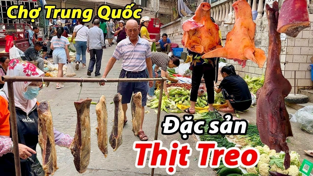 CHỢ PHI&Ecirc;N Ở V&Ugrave;NG TỰ TRỊ D&Acirc;N TỘC DAO TẠI TRUNG QUỐC B&Aacute;N TO&Agrave;N ĐẶC SẢN | CHỢ H&Agrave; KHẨU V&Acirc;N NAM TQ