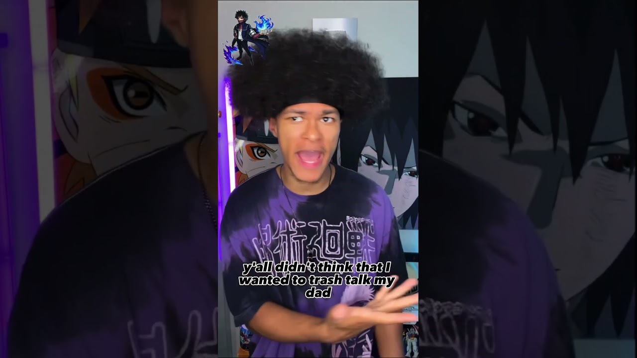 DABIS FATHERS DAY VIDEO! #anime #shorts @IMTRACYALLEN