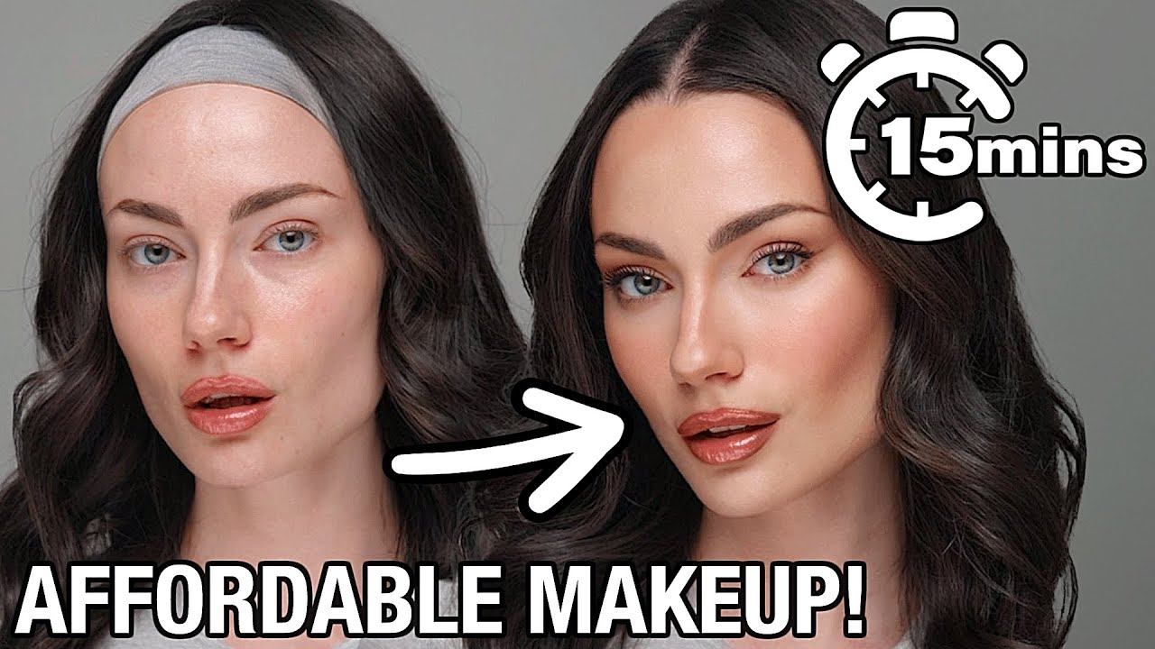 NATURAL MAKEUP TUTORIAL FOR BEGINNERS (drugstore edition!)