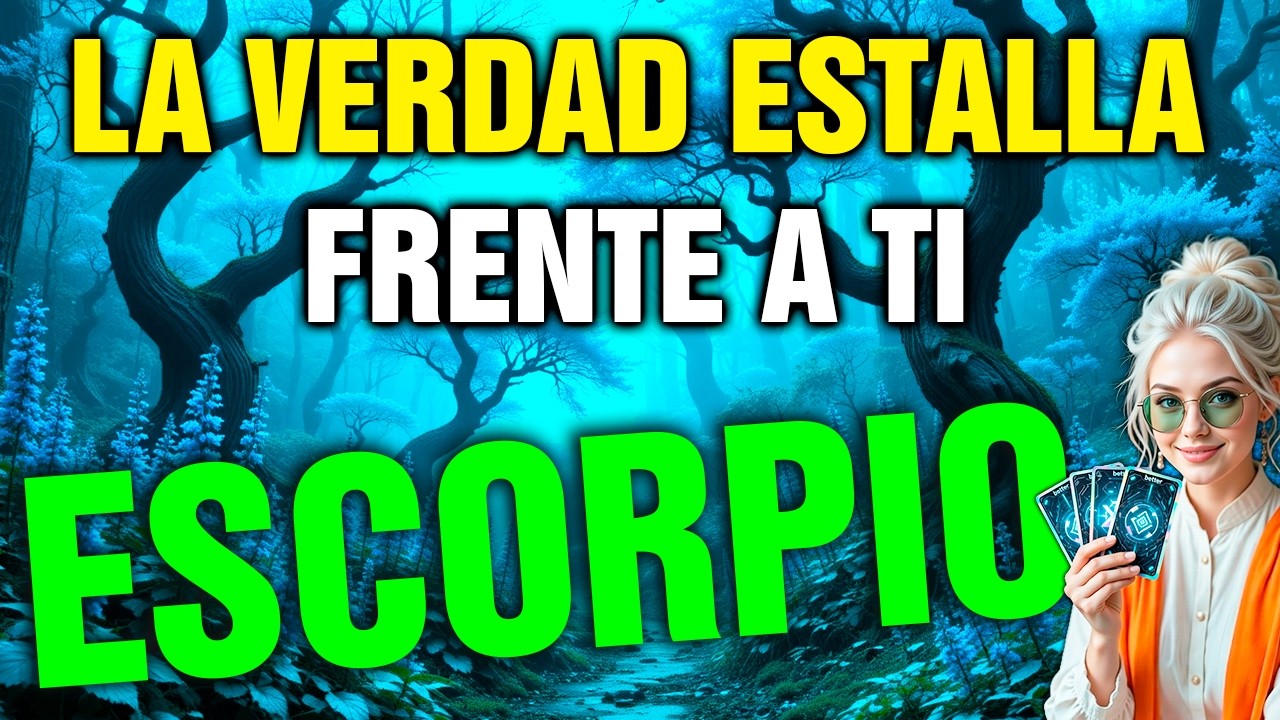 escorpio 😮 DESCUBRES el ENGAÑO y DAS el GOLPE FINAL ⚠️