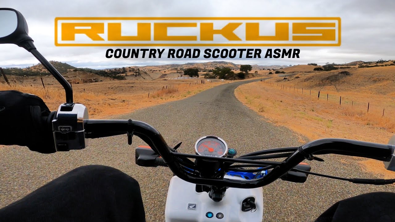 2022 Honda Ruckus Rides Beautiful Country Road | ASMR Scooter Sounds | Gopro Hero 9 RAW POV FPV