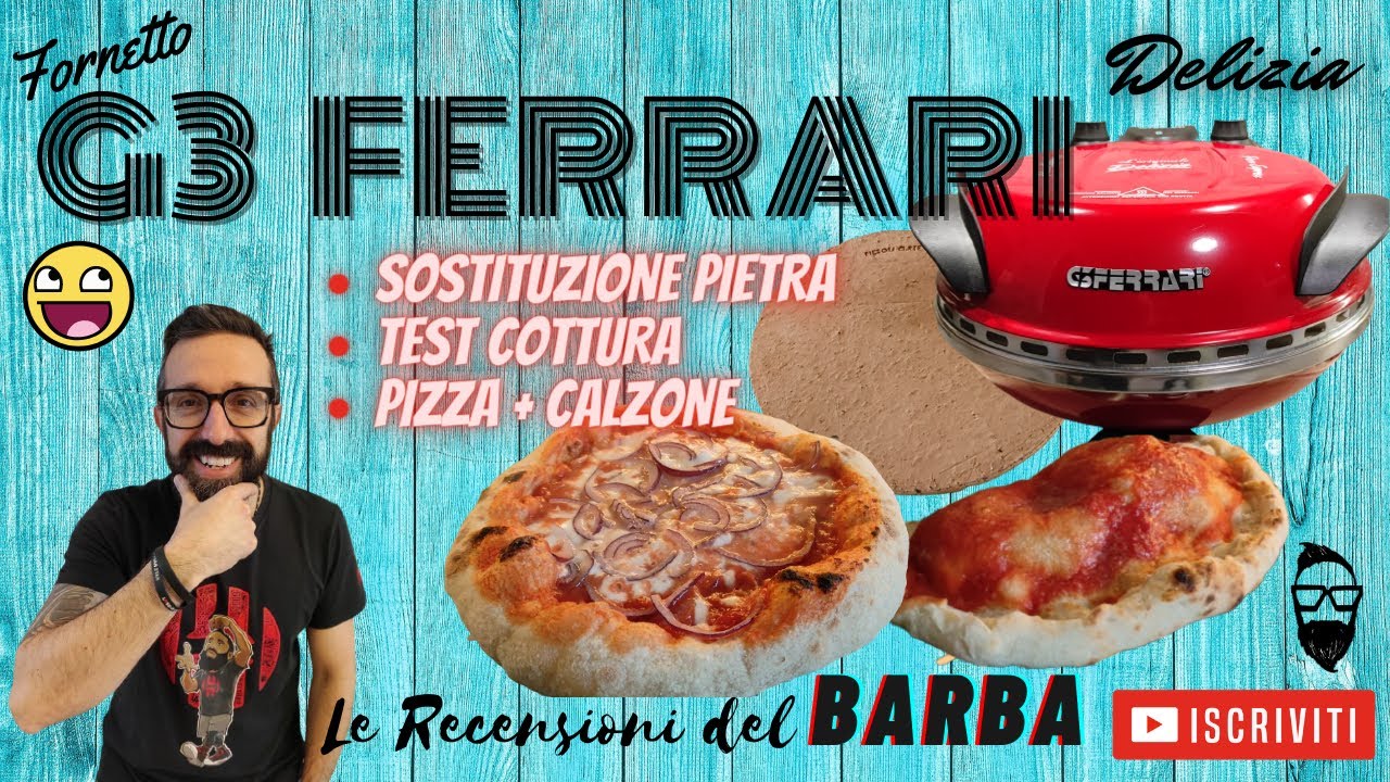 Печь для пиццы G3 Ferrari Delizia - Модификация Замена камня на бисквит Fiesoli и кулинарный тест