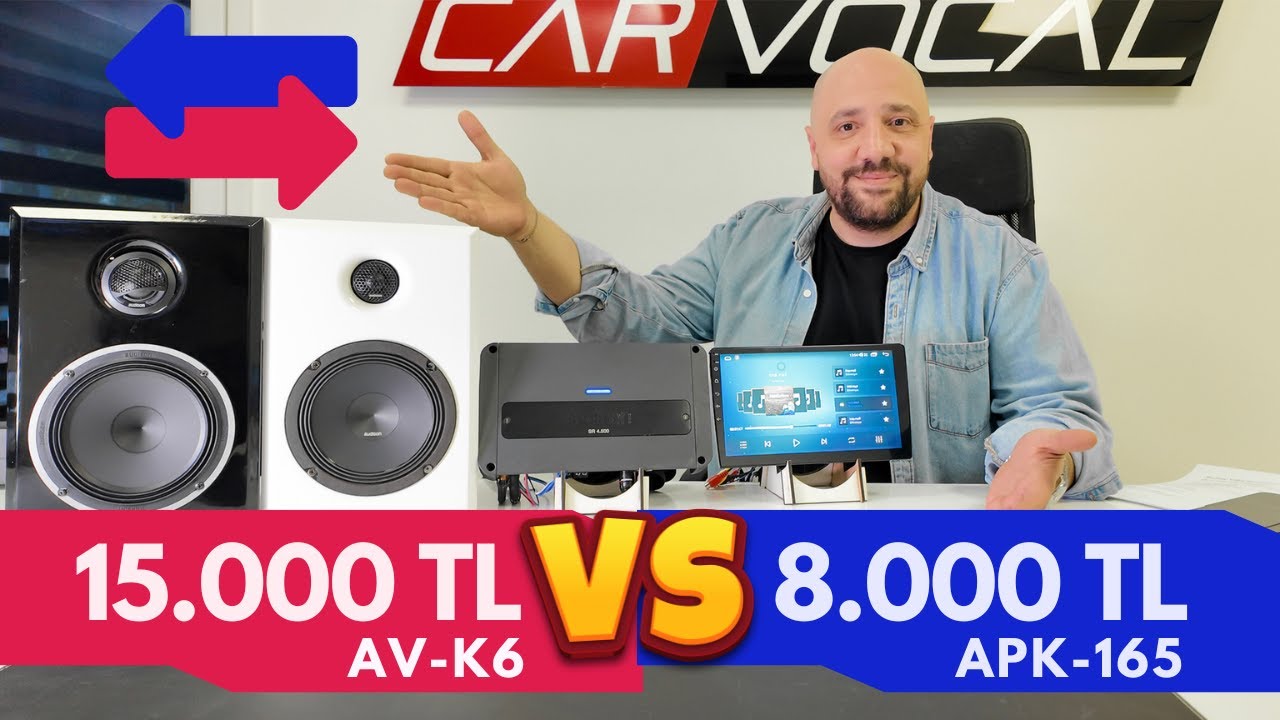 🎬 Audison AV-K6 vs APK-165 - 15.000 TL mi 8.000 TL mi? Gerçek Ses Testi!