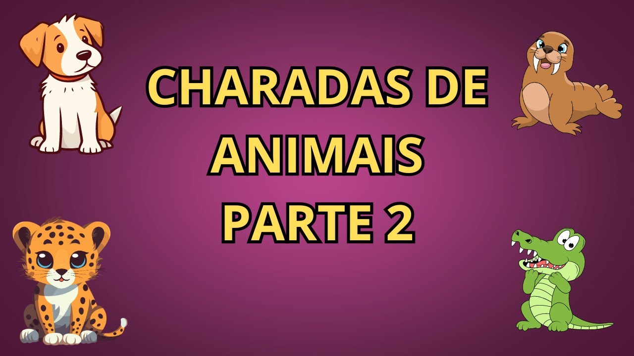CHARADAS DE ANIMAIS PARTE 2