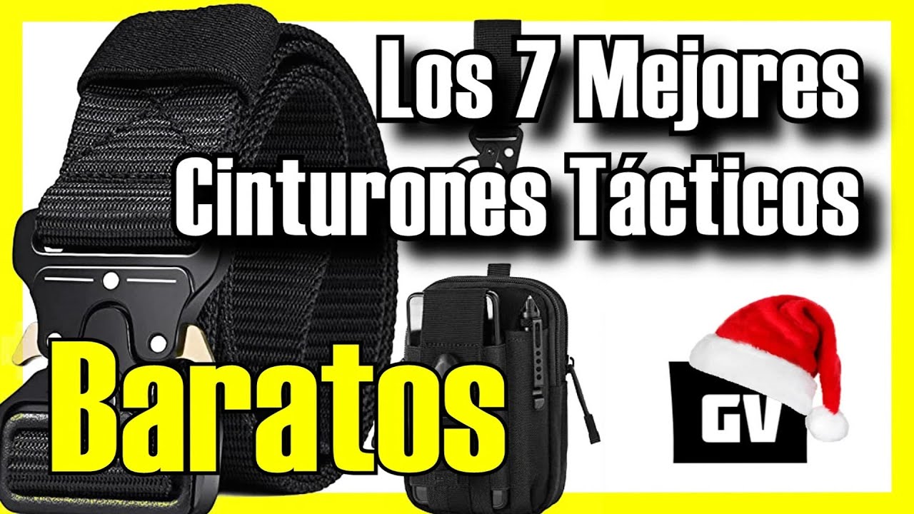 🔥👖 Los 7 MEJORES Cinturones Tácticos BARATOS de Amazon [2024]✅[Calidad/Precio] Militares de Combate