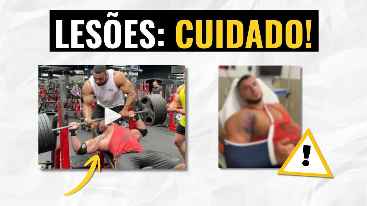 LESÕES NA ACADEMIA? EVITE ESSES ERROS