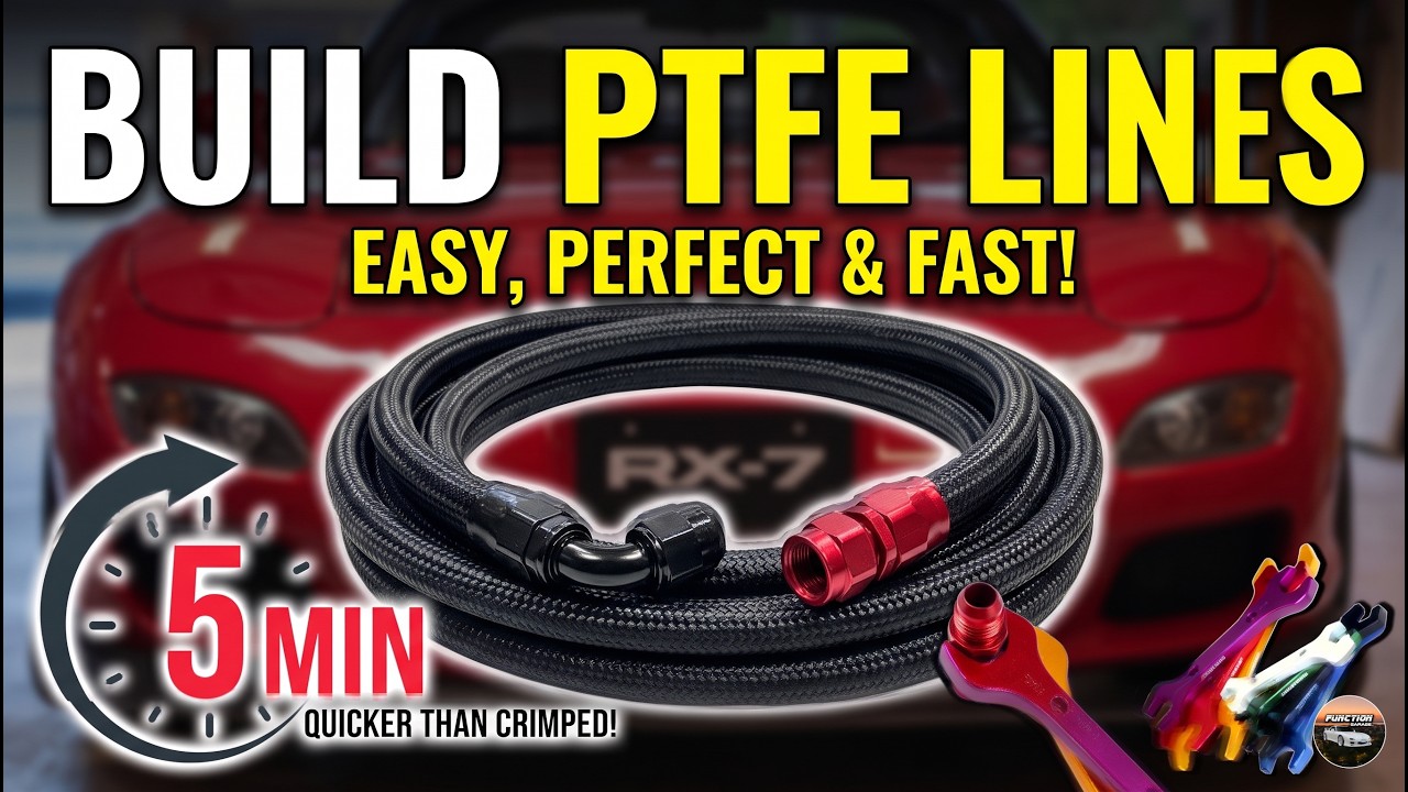 How to Build PTFE Lines & Fittings in 5 Minutes!