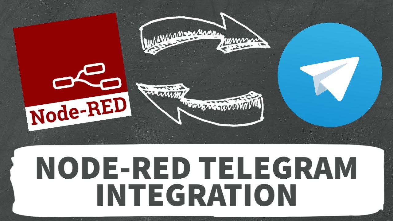 Простые уведомления и команды IoT Telegram, интеграция Node-RED и Telegram