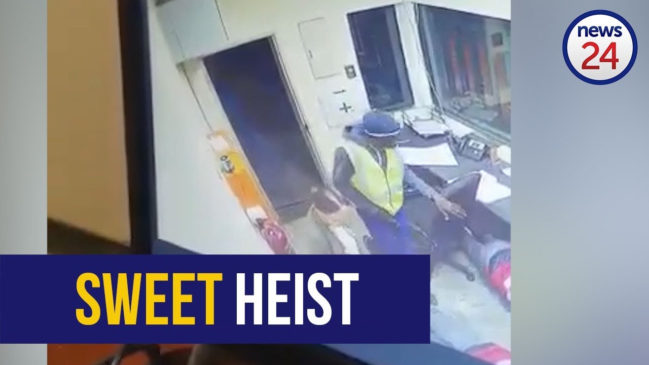 WATCH: Sticky fingers | Footage shows Joburg chocolate heist