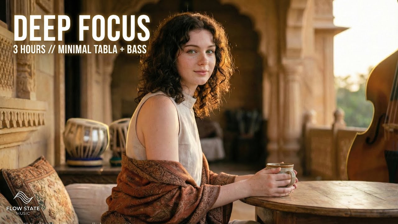 Minimal Tabla: Instrumental music for coding, study and focus