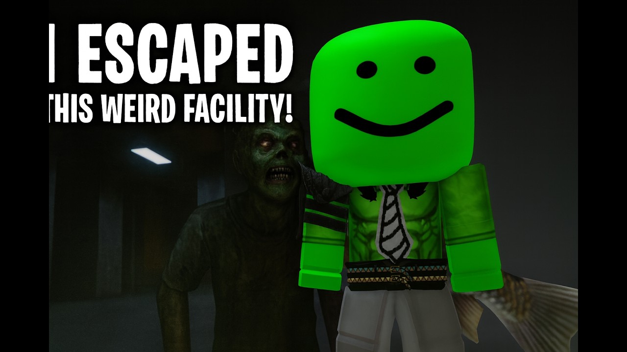I Escaped This Weird Facility in ROBLOX!