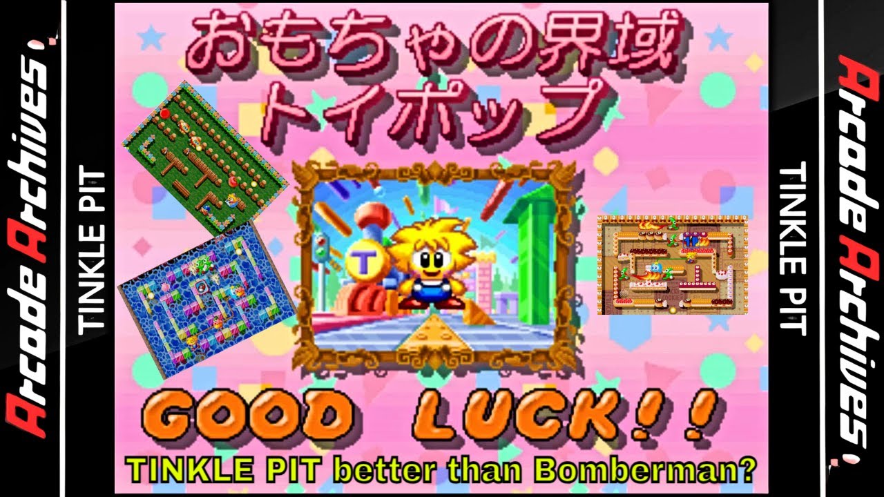 Arcade Archives TINKLE PIT - Nintendo Switch - TINKLE PIT better than Bomberman?
