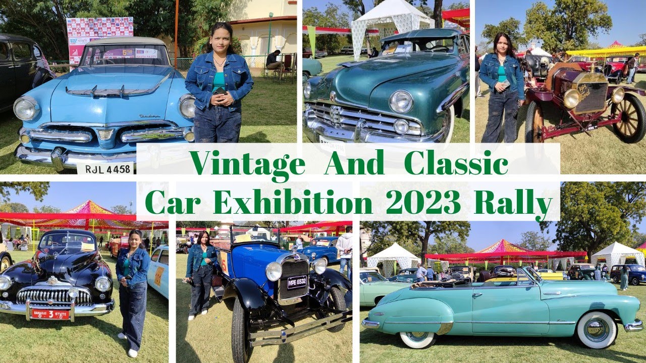 Jaipur Biggest Vintage And Classic Car Exhibition 2023 Rally #Jaipur #vintage #classic #shortvideo