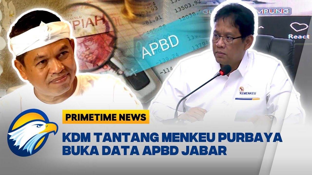 KDM Tantang Menkeu Purbaya, Publikasikan Dana Jabar - [Primetime News]