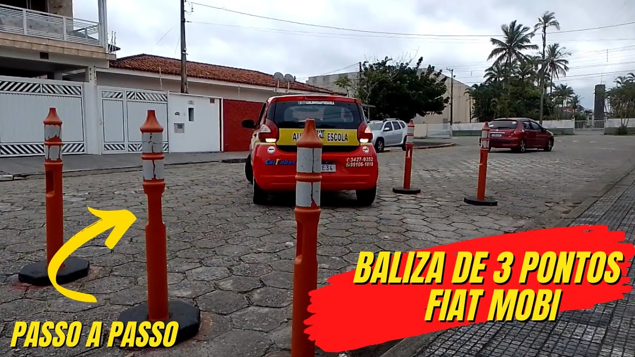 Como fazer Baliza de 3 pontos no Fiat Mobi #Baliza