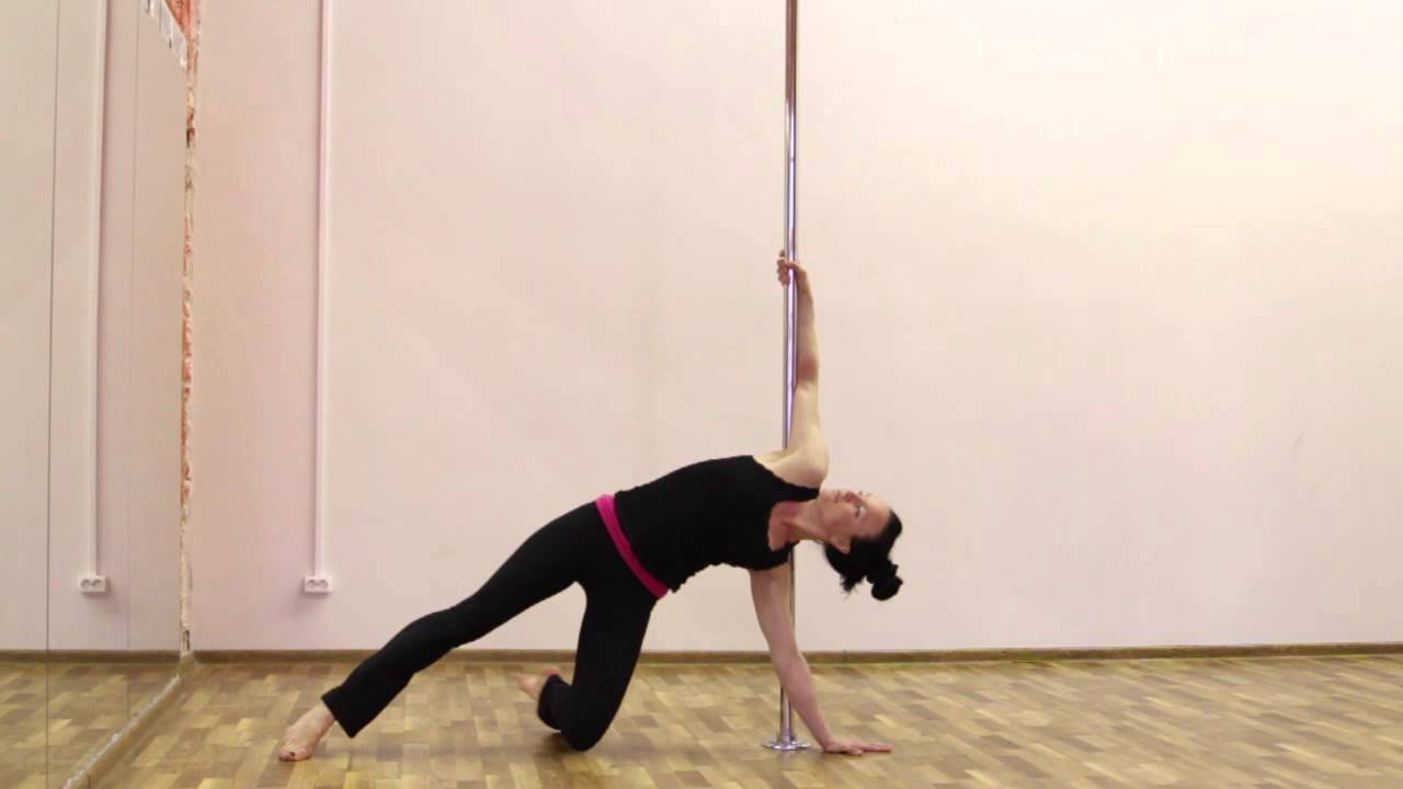 Стойки у пилона - обучающее видео Часть 2 (Pole Handstands Tutorial in Russian Part 2)