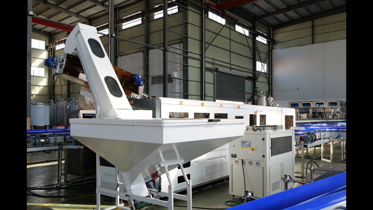 linear 10 cavity full servo pet bottle stretch blow molding machine