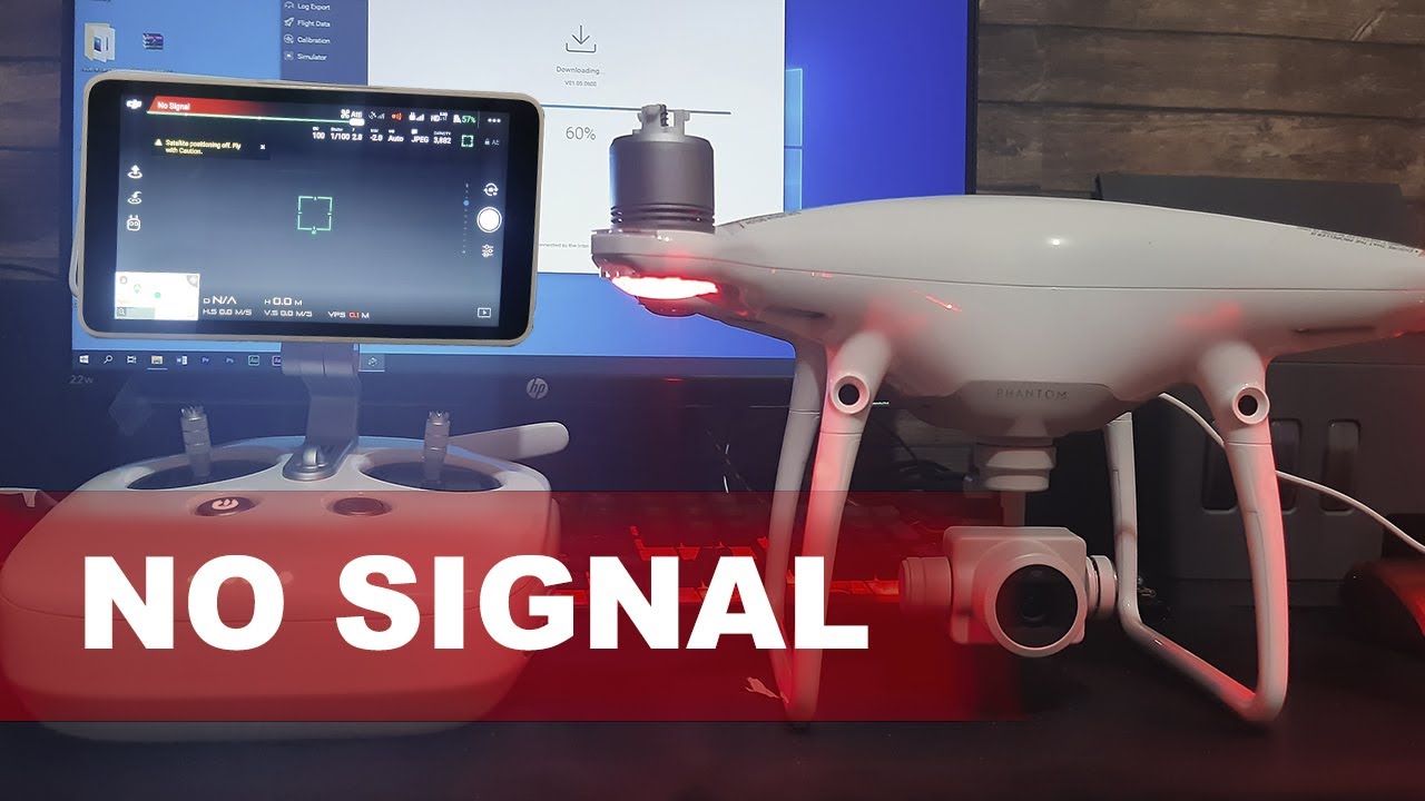 NO SIGNAL phantom 4PRO V1.0 PLUS- Solución error no da señal la cámara