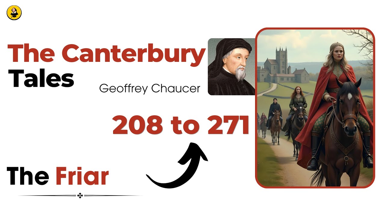 The Friar | Canterbury Tales | General Prologue | Line by Line explained in Hindi and Urdu #thefriar