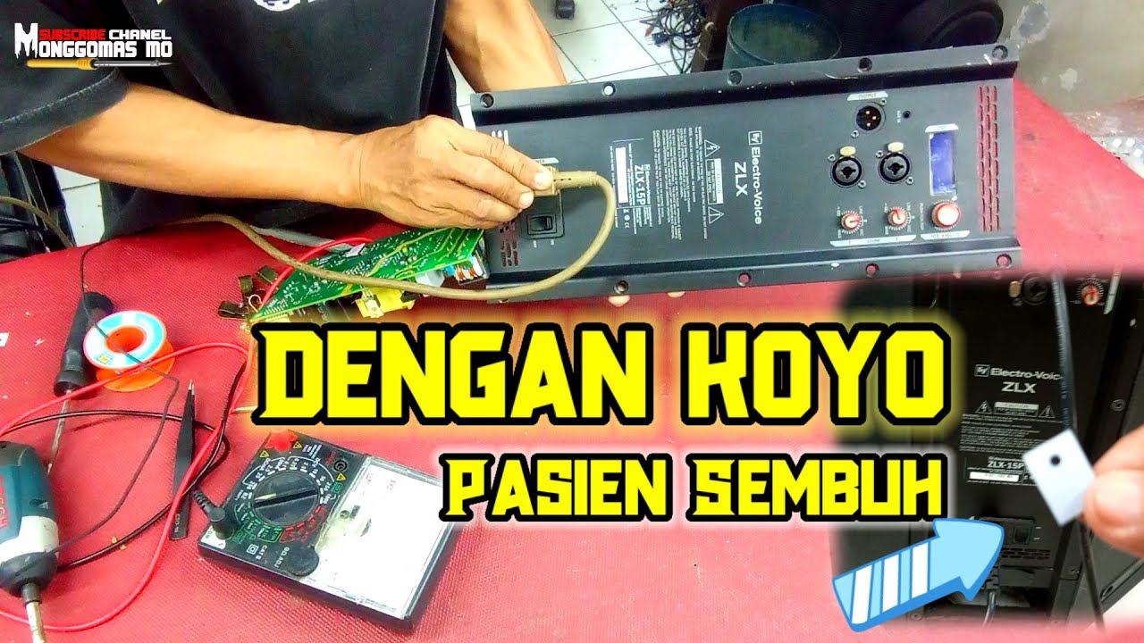 Speaker Aktif Electro Voice ZLX 15P Mati Total