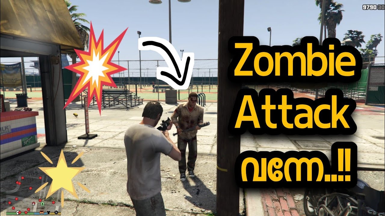 പട്ടി വരെ നമ്മളെ കടിച്ചുകീറും 😱 GTA 5 Zombieeezz 🔥