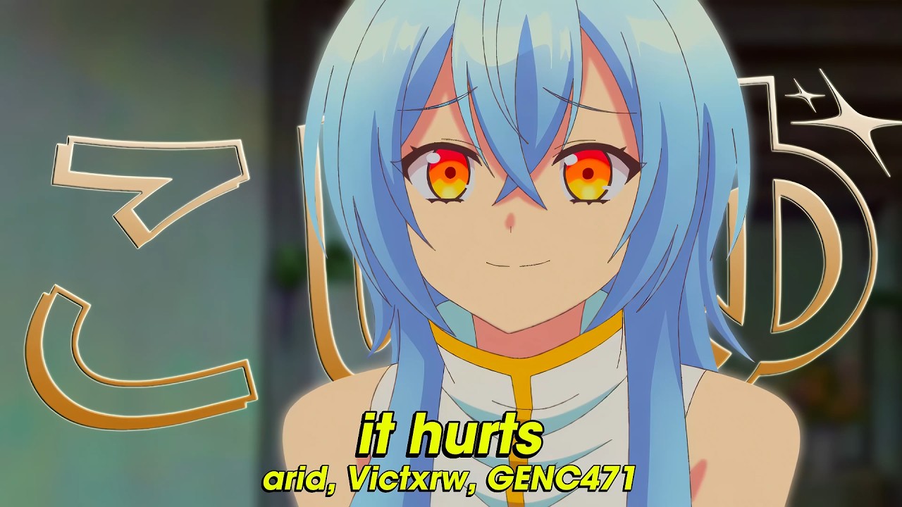 it hurts - arid, Victxrw, GENC471 (Lyrics)