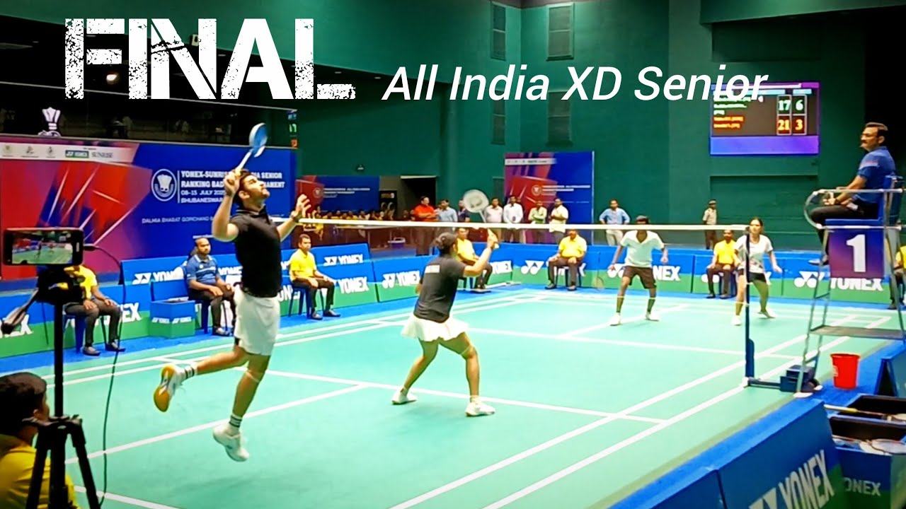 XD FINAL || All India Senior Ranking Badminton 2025 || Shuttle Dalmia || Bhubaneswar (Set 1&2)