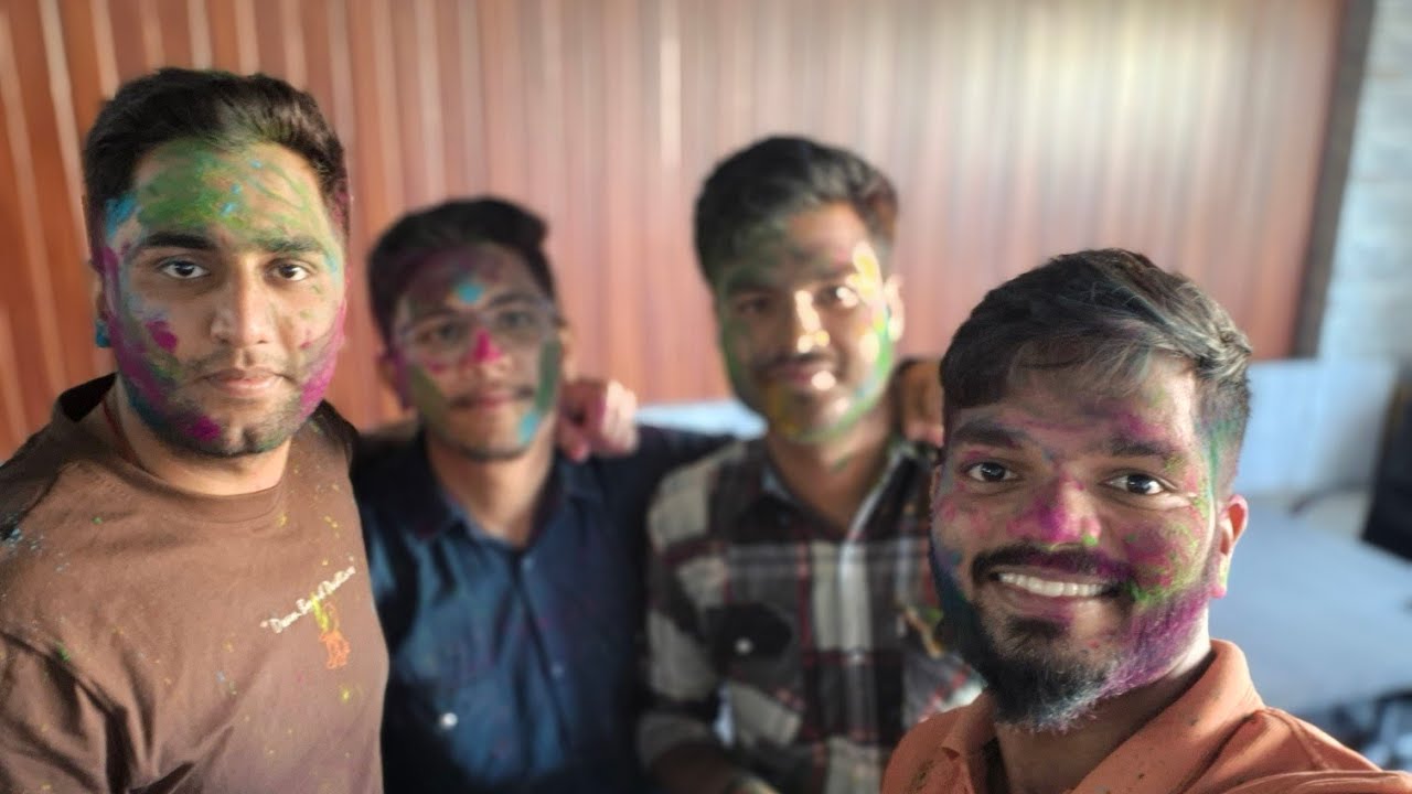 College Holi Celebration 😅😎🔥