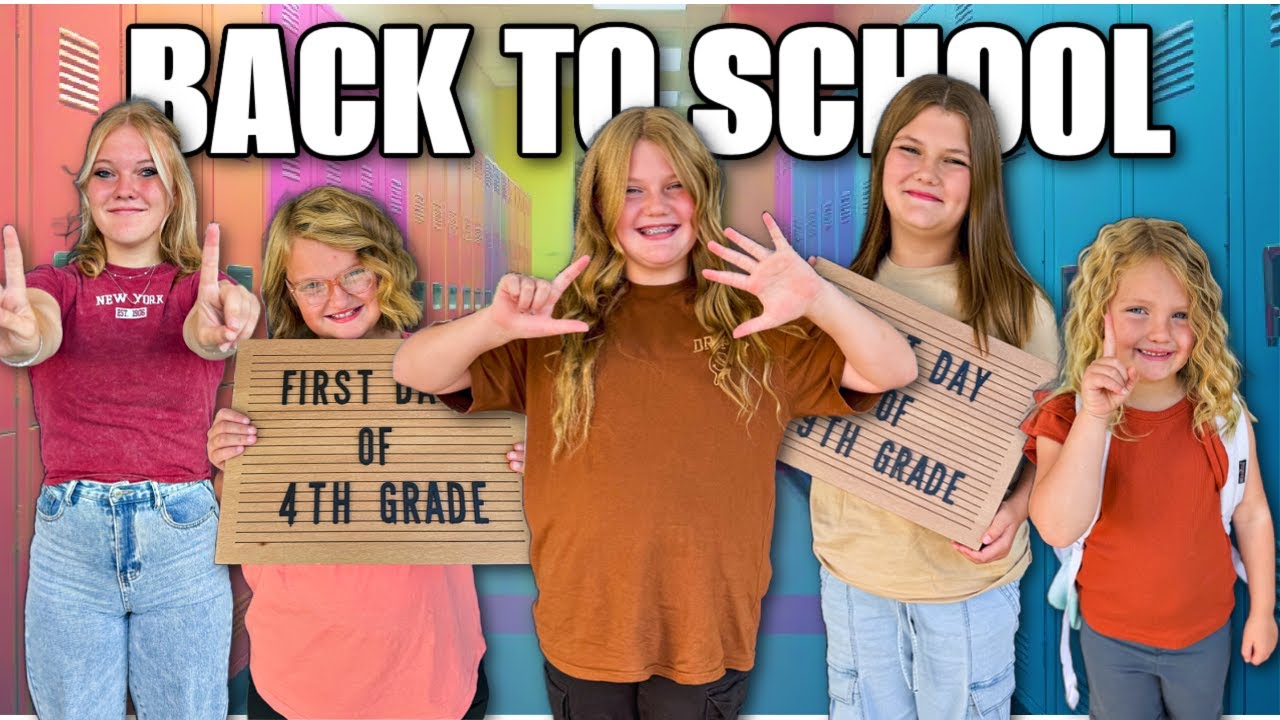 FiRST DAY OF SCHOOL!