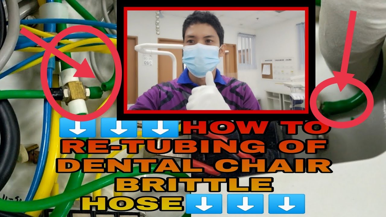 ⬇️⬇️⬇️HOW TO RE-TUBING OF DENTAL CHAIR BRITTLE HOSE?⬇️⬇️⬇️ STEP BY STEP!!