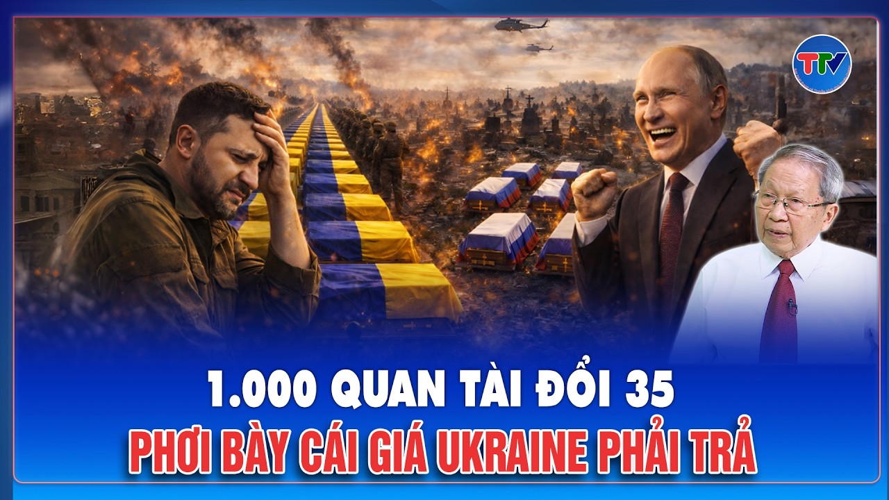 QUỐC TẾ NÓNG: 1.000 quan tài Ukraine hồi hương, chênh lệch 30 lần với Nga gây choáng