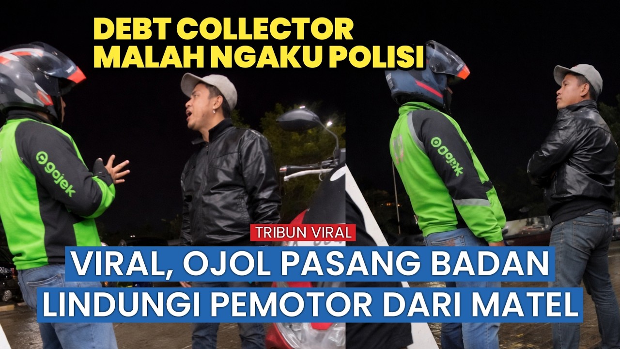 Aksi Berani Ojol Lawan &lsquo;Polisi&rsquo; Gadungan! Pengendara Diselamatkan di Bintaro