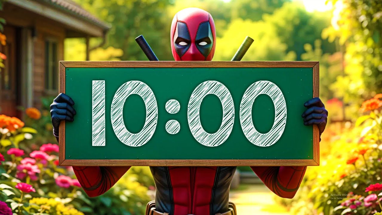 10 Minute DEADPOOL Timer