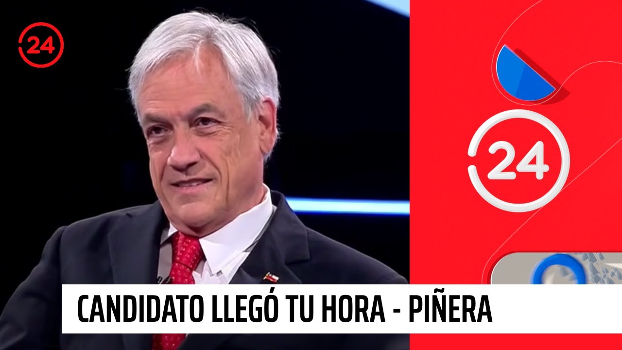 Candidato llegó tu hora - Sebastián Piñera | T1E8 | 24 Horas TVN Chile
