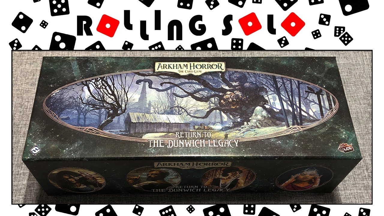 Arkham Horror: The Card Game | Return to the Dunwich Legacy  | Unboxing