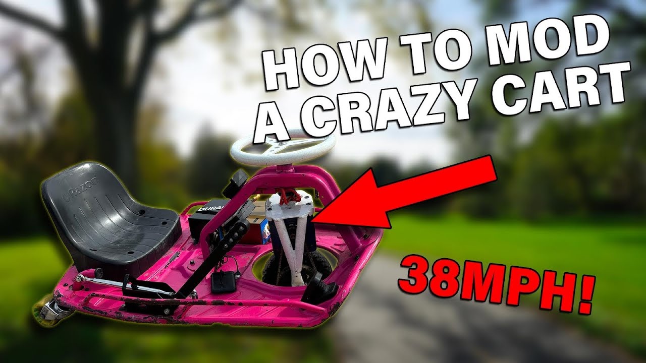 Как модифицировать тележку Razor Crazy!
