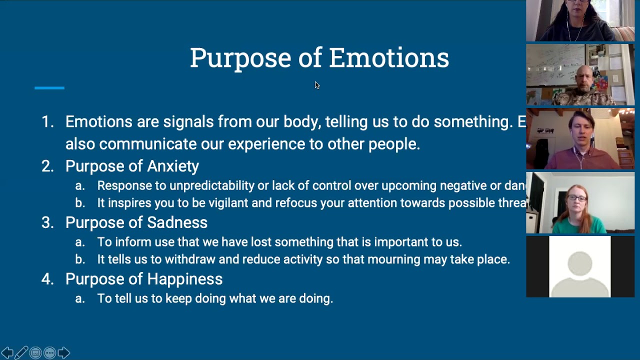 Psychology of Crisis Discussion