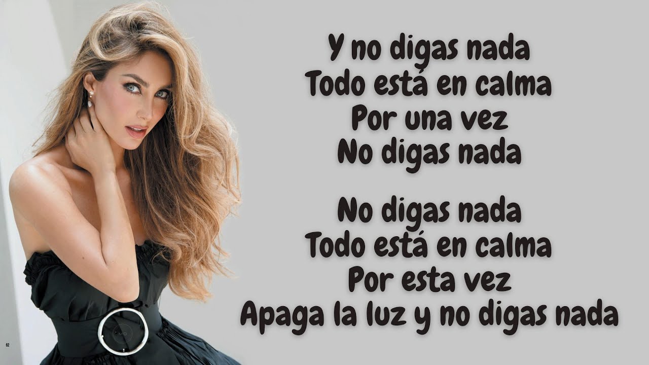 RBD - No digas nada (Letra)